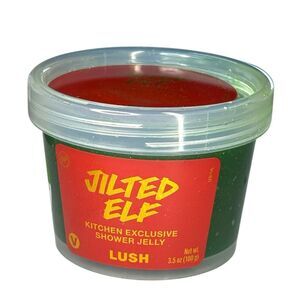 Lush Kitchen Jilted Elf Retro Christmas Shower Jelly Spicy Cinnamon Ginger NWT